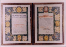 Nobel Prize diploma
