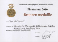 Brązowy medal na Plantarium
